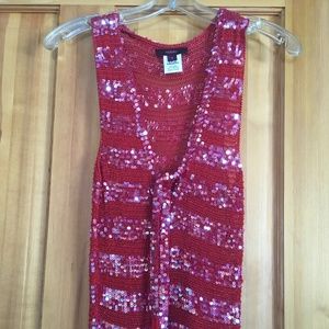 100% Viscose Sleeveless by Whistles -Sequins/Beads